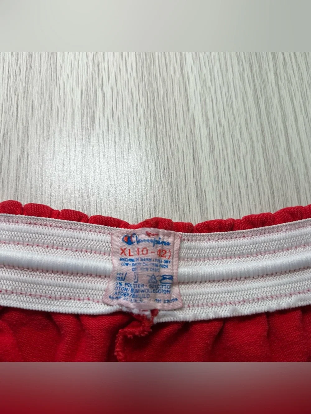 Vintage 80s Champion WSSU Rams Football Men’s M Shorts Winston-Salem Red USA